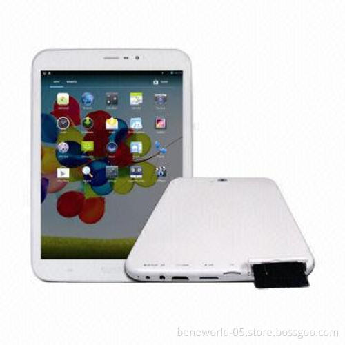 7.85-inch Android Tablet PCs with Eight Core CPU, IPS 1280 x 800 Pixels, Supports 3G, GPS, Bluetooth